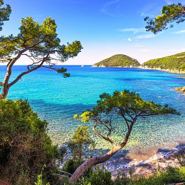 La costa di Viticcio, frazione di Portoferraio